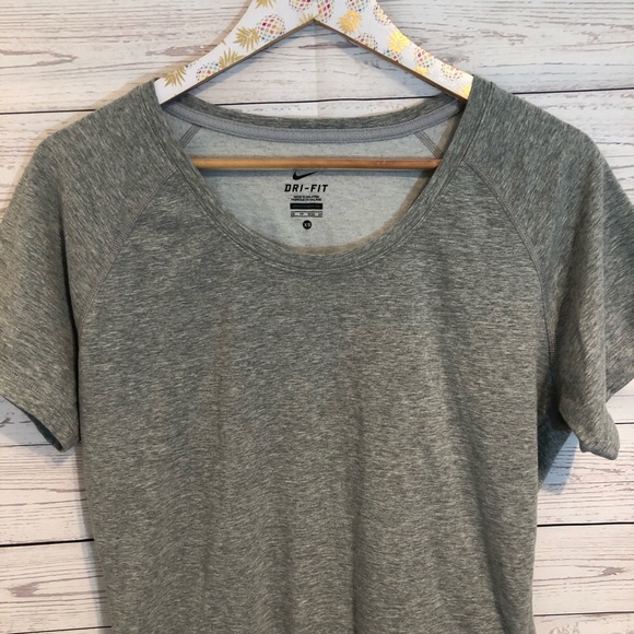 Nike Dri Fit Gray Tee - Picture 3 of 5